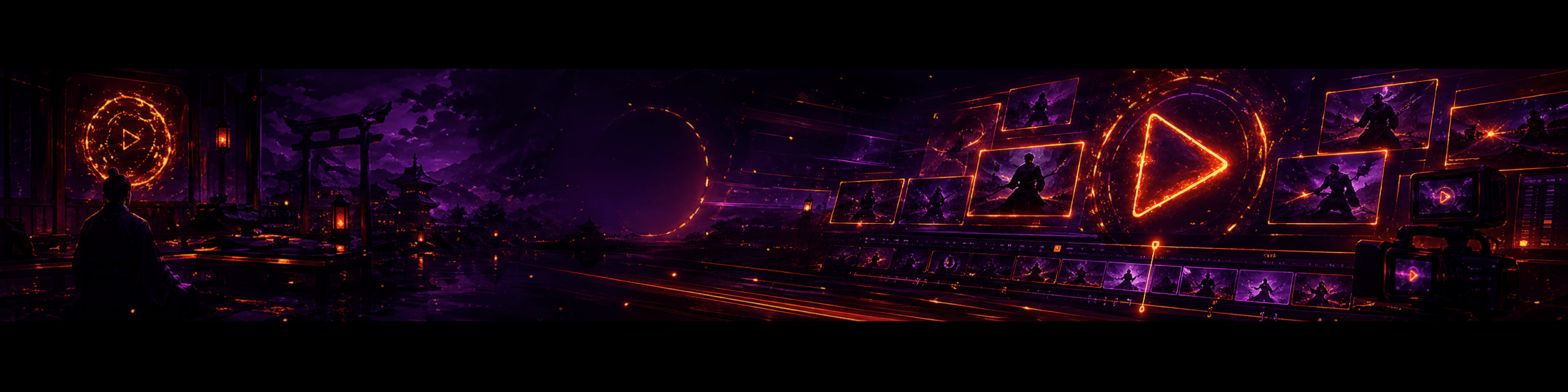 Ninja Cat post-stream clips banner