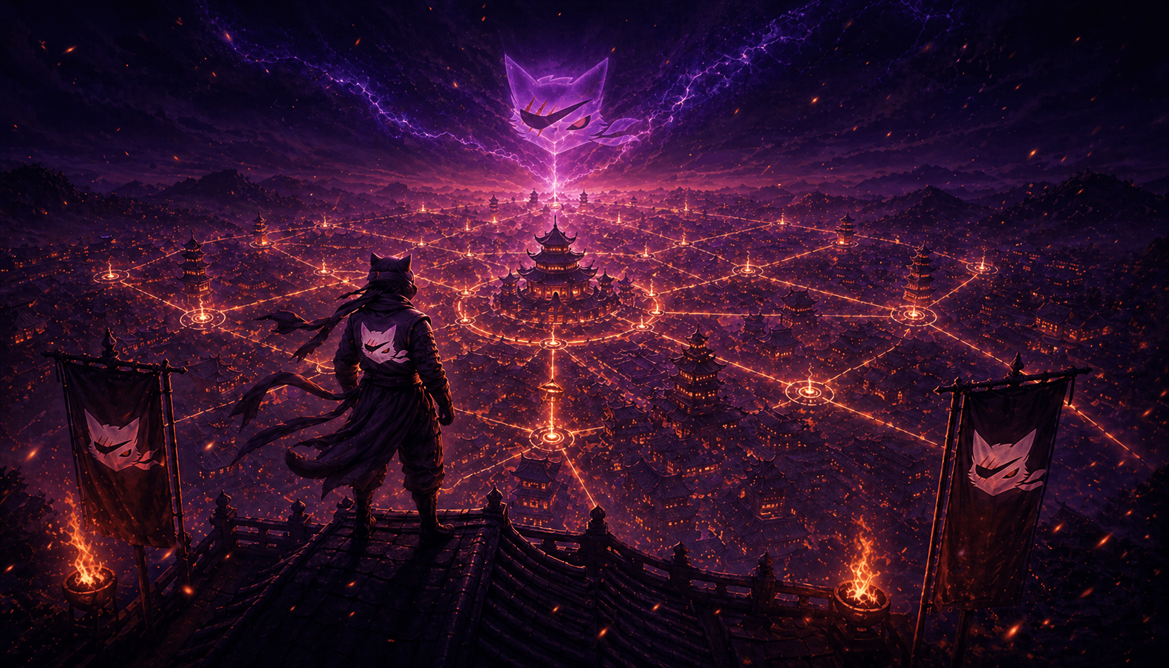 Ninja Cat path forward long-term scale artwork
